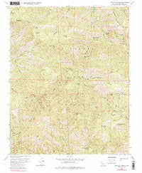 Ventana Cones California Historical topographic map, 1:24000 scale, 7.5 X 7.5 Minute, Year 1956