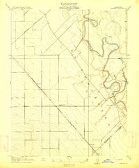 Vernalis California Historical topographic map, 1:31680 scale, 7.5 X 7.5 Minute, Year 1915