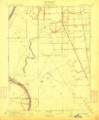 Vernon California Historical topographic map, 1:31680 scale, 7.5 X 7.5 Minute, Year 1910