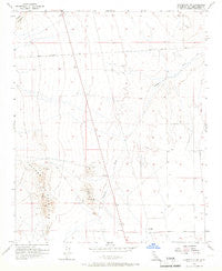 Victorville NW California Historical topographic map, 1:24000 scale, 7.5 X 7.5 Minute, Year 1956