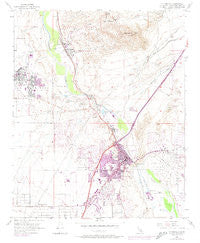 Victorville California Historical topographic map, 1:24000 scale, 7.5 X 7.5 Minute, Year 1956