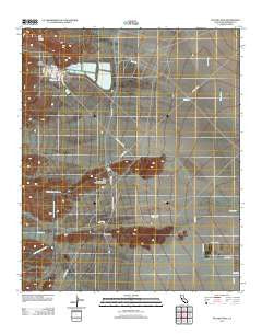 Victory Pass California Historical topographic map, 1:24000 scale, 7.5 X 7.5 Minute, Year 2012