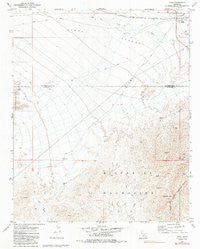 Vidal California Historical topographic map, 1:24000 scale, 7.5 X 7.5 Minute, Year 1971