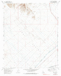 Vidal NW California Historical topographic map, 1:24000 scale, 7.5 X 7.5 Minute, Year 1971