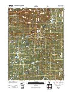 Viola California Historical topographic map, 1:24000 scale, 7.5 X 7.5 Minute, Year 2012