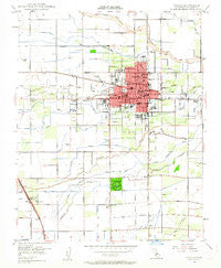 Visalia California Historical topographic map, 1:24000 scale, 7.5 X 7.5 Minute, Year 1949