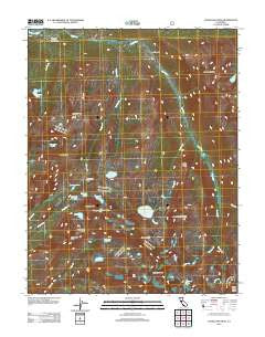 Vogelsang Peak California Historical topographic map, 1:24000 scale, 7.5 X 7.5 Minute, Year 2012