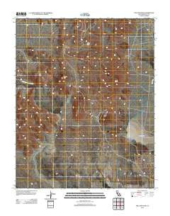 Volcano Peak California Historical topographic map, 1:24000 scale, 7.5 X 7.5 Minute, Year 2012