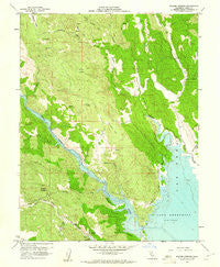 Walter Springs California Historical topographic map, 1:24000 scale, 7.5 X 7.5 Minute, Year 1959