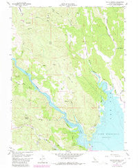 Walter Springs California Historical topographic map, 1:24000 scale, 7.5 X 7.5 Minute, Year 1959