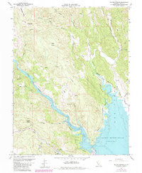 Walter Springs California Historical topographic map, 1:24000 scale, 7.5 X 7.5 Minute, Year 1959