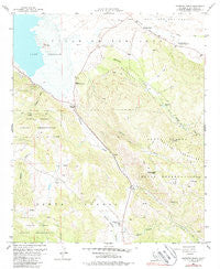 Warners Ranch California Historical topographic map, 1:24000 scale, 7.5 X 7.5 Minute, Year 1960