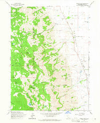 Warren Peak California Historical topographic map, 1:24000 scale, 7.5 X 7.5 Minute, Year 1963
