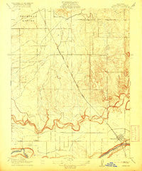 Waterford California Historical topographic map, 1:31680 scale, 7.5 X 7.5 Minute, Year 1916