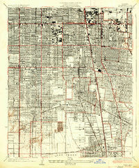 Watts California Historical topographic map, 1:24000 scale, 7.5 X 7.5 Minute, Year 1937