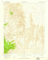 Waucoba Spring California Historical topographic map, 1:62500 scale, 15 X 15 Minute, Year 1958