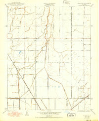 Waukena California Historical topographic map, 1:24000 scale, 7.5 X 7.5 Minute, Year 1950