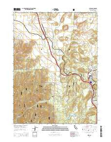 Weed California Current topographic map, 1:24000 scale, 7.5 X 7.5 Minute, Year 2015