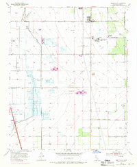 Weed Patch California Historical topographic map, 1:24000 scale, 7.5 X 7.5 Minute, Year 1955