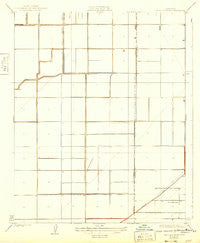 West Alpaugh California Historical topographic map, 1:31680 scale, 7.5 X 7.5 Minute, Year 1929