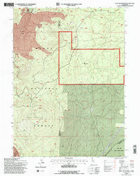 West of Kephart California Historical topographic map, 1:24000 scale, 7.5 X 7.5 Minute, Year 1993