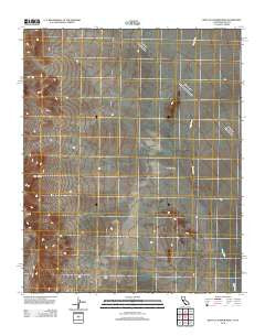 West of Juniper Mine California Historical topographic map, 1:24000 scale, 7.5 X 7.5 Minute, Year 2012