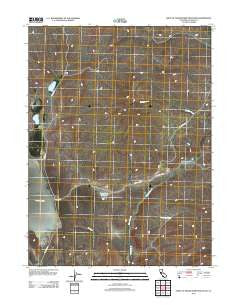 West of Snowstorm Mountain California Historical topographic map, 1:24000 scale, 7.5 X 7.5 Minute, Year 2012