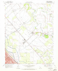 Westley California Historical topographic map, 1:24000 scale, 7.5 X 7.5 Minute, Year 1969