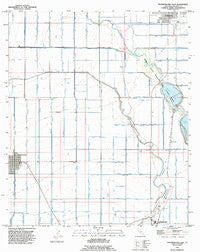 Westmorland East California Historical topographic map, 1:24000 scale, 7.5 X 7.5 Minute, Year 1992