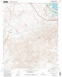 Whale Mtn California Historical topographic map, 1:24000 scale, 7.5 X 7.5 Minute, Year 1971