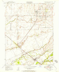 Wheatland California Historical topographic map, 1:24000 scale, 7.5 X 7.5 Minute, Year 1947