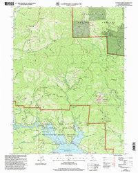 Whiskeytown California Historical topographic map, 1:24000 scale, 7.5 X 7.5 Minute, Year 1998