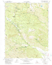 Whispering Pines California Historical topographic map, 1:24000 scale, 7.5 X 7.5 Minute, Year 1958