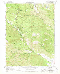 Whispering Pines California Historical topographic map, 1:24000 scale, 7.5 X 7.5 Minute, Year 1958