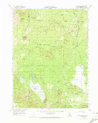 Whitehorse California Historical topographic map, 1:62500 scale, 15 X 15 Minute, Year 1962