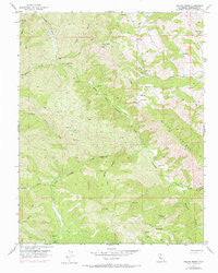 Wilcox Ridge California Historical topographic map, 1:24000 scale, 7.5 X 7.5 Minute, Year 1956
