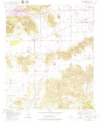 Winchester California Historical topographic map, 1:24000 scale, 7.5 X 7.5 Minute, Year 1953