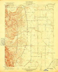Wolfskill California Historical topographic map, 1:31680 scale, 7.5 X 7.5 Minute, Year 1917