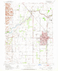 Woodland California Historical topographic map, 1:24000 scale, 7.5 X 7.5 Minute, Year 1952
