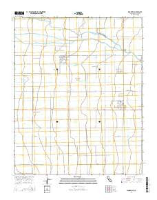 Woodville California Current topographic map, 1:24000 scale, 7.5 X 7.5 Minute, Year 2015