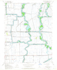 Woodward Island California Historical topographic map, 1:24000 scale, 7.5 X 7.5 Minute, Year 1952