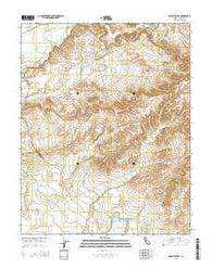 Yosemite Lake California Current topographic map, 1:24000 scale, 7.5 X 7.5 Minute, Year 2015