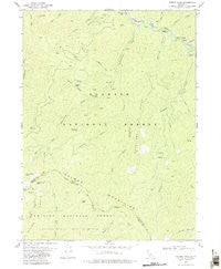 Youngs Peak California Historical topographic map, 1:24000 scale, 7.5 X 7.5 Minute, Year 1979