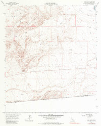 Yuha Basin California Historical topographic map, 1:24000 scale, 7.5 X 7.5 Minute, Year 1957