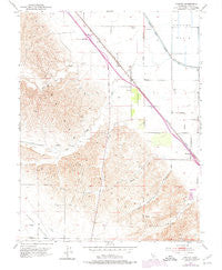Zamora California Historical topographic map, 1:24000 scale, 7.5 X 7.5 Minute, Year 1953