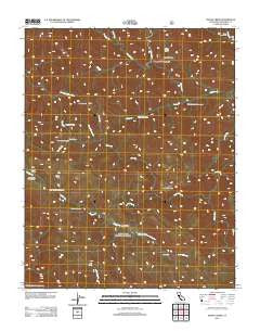 Zigzag Creek California Historical topographic map, 1:24000 scale, 7.5 X 7.5 Minute, Year 2012