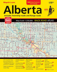 Buy map Alberta Back Road Atlas