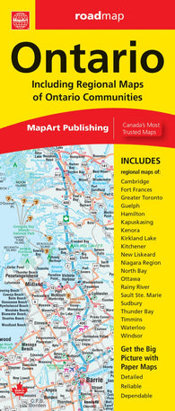 Buy map Ontario Road Map