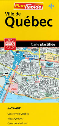 Buy map Quebec City/Street Map Fast Track