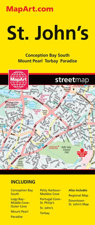 Buy map St. Johns : street map